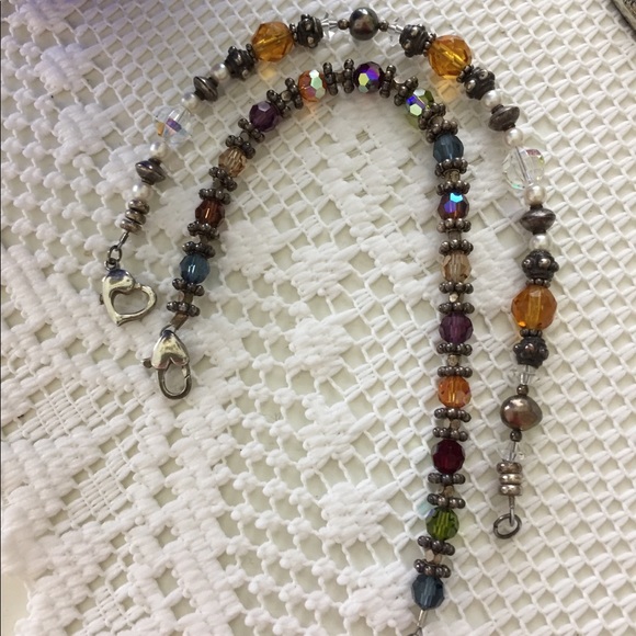 BUNDLE OF 2 MULTI COLOR BEADED BRACELETS - Picture 2 of 4